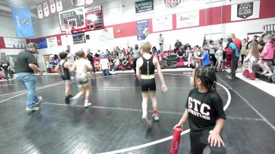 64 lbs Rr Rnd 1 - Achilles Davie, Salina Wrestling Club vs Aysa Al-Qahtani, Wyandotte Youth Wrestling