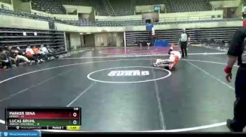 138 lbs Finals (8 Team) - Parker Sena, Hersey vs Lucas Bruhl, Ankeny Centennial