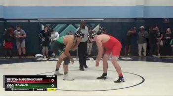 220 lbs Quarterfinal - Trystan Madsen-Houghton, Arbor View vs Oscar Salazar, Rancho