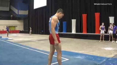 David Shamah - Floor - 2021 USA Gymnastics Development Program National Championships