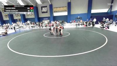 141 lbs Quarterfinal - Jacob Reed, Ohio Northern vs Ridge Barkley, Mount Union