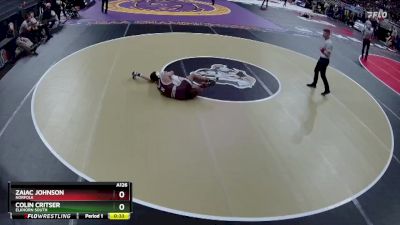 Cons. Round 1 - Zaiac Johnson, Norfolk vs Colin Critser, Elkhorn South