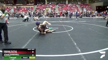 120 lbs Champ. Round 2 - Roman Tuttle, Salina Wrestling Club vs Ethan Bonewell, Texas Elite