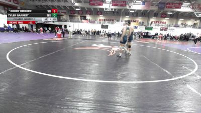 149 lbs Champ. Round 2 - Brody Brisker, William Penn (Iowa) vs Tyler Garrett, Truett-McConnell (Ga.)