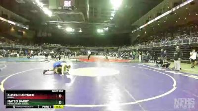 152 lbs Cons. Round 2 - Mateo Barry, Franklin (Elk Grove) vs Austin Carmack, Beyer