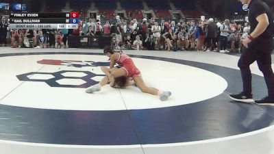 130 lbs Champ. Rd Of 16 - Finley Evjen, South Dakota vs Gail Sullivan, New York