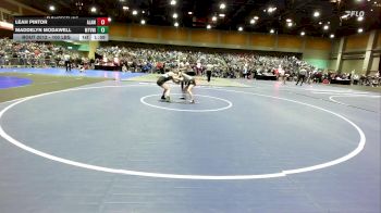 100 lbs Round Of 32 - Leah Pintor, Alamosa vs Maddelyn Modawell, Mountain View ID