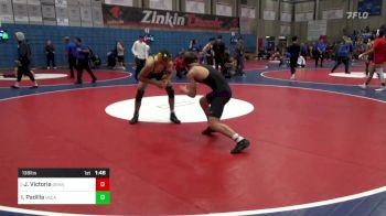 138 lbs Quarterfinal - Jayson Victoria, Granada vs Isaac Padilla, Vacaville