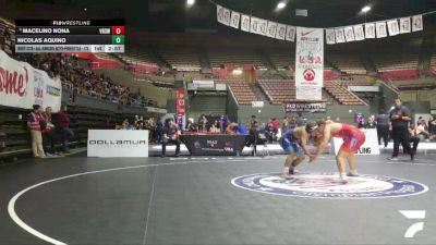 Champ. Round 2 - Macelino Nona, Valhalla High School Wrestling vs Nicolas Aquino