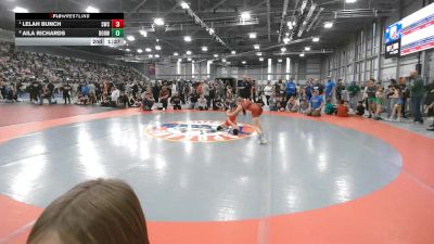 110 lbs Cons. Quarters - Sophia Chambers, Rock Of Redmond Wrestling vs Sarai Thompson, Idaho