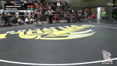 135 lbs Cons. Round 5 - Bridger Stephens, Ebbetts Pass Wrestling vs Micah Ochoa, Clark