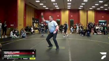 70 lbs Round 3 (6 Team) - Maurizio Castro, Riot Room vs Gianluca Juarez, Tribe Wrestling