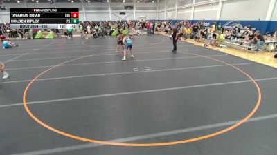 130 lbs 3rd Place Match - Tavarius Briar, Unattached vs Holden Ripley, Unattached