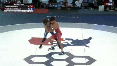 100 lbs Semis - Kenly Estevez, Florida vs Leonidas Murillo, Pennsylvania