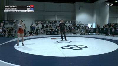 50 kg Champ. Rd Of 64 - Jenny Thomas, Utah vs Damiyah Smith, Unattached