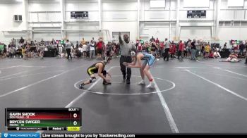 100 lbs Round 1 (8 Team) - Gavin Shook, Dog Pound vs Brycen Swiger, Medina