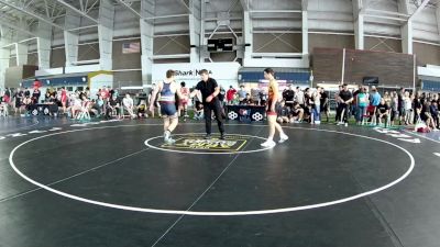 175 lbs Champ. Round 2 - Gage McWatters, Idaho vs George Mansfield, Utah