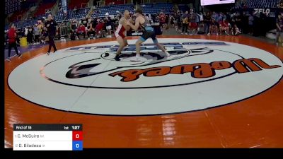 150 lbs Rnd Of 16 - Clayton McGuire, AK vs Dokken Biladeau, IA