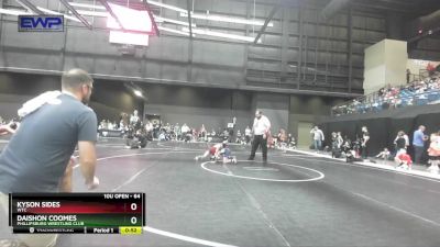 64 lbs Cons. Round 3 - Kyson Sides, WTC vs Daishon Coomes, Phillipsburg Wrestling Club