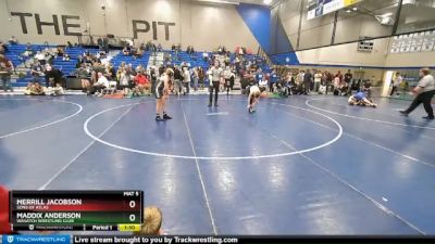 115 lbs Semifinal - Merrill Jacobson, Sons Of Atlas vs Maddix Anderson, Wasatch Wrestling Club