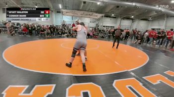 215 lbs Champ. Round 3 - Wyatt Walston, Erie vs Connor Mann, Mountain View