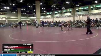 132 lbs Semis & Wb (16 Team) - Braden Isbell, Fight Barn vs Mateo Cifuentes, Cowboy Forever