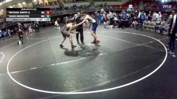 220 lbs Quarterfinal - Wade Brewster, Norris Wrestling Club vs Michael Smith Ll, Hastings Wrestling Club
