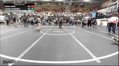 190 lbs Semifinal - Rosco Lewis, Shelton Wrestling Academy vs Legend Chambers, Choctaw