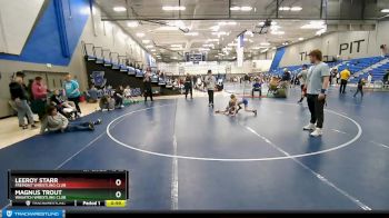 49-53 lbs Round 4 - Magnus Trout, Wasatch Wrestling Club vs LeeRoy Starr, Fremont Wrestling Club