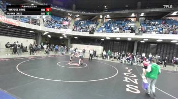 100 lbs Cons. Round 5 - Haydee Cruz, Unattached vs Susan Cruz, Unattached