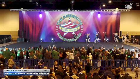 Iowa Elite Cheer - Des Moines - Vicious [2026 L2.2 Youth - PREP Day 1] 2026 The American Heartland Omaha Nationals