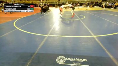 157 lbs Champ. Round 2 - Cale Prater, Social Circle vs JASON SCHIAVELLO, Clearwater Cen Catholic