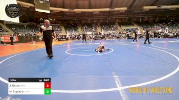 37 lbs 3rd Place - Jayden Garza, Wesley Wrestling Club vs Mathew Copley Jr., Steel City Relaoded