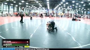 84 lbs Rd# 6- 9:00am Saturday Final Pool - AJ Bechlem, Westshore D.S. vs Jett Kline, Lions Wrestling Academy