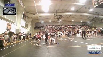 49 lbs Consolation - Nash Leisinger, Choctaw Ironman vs Charlie Kane, Barnsdall Youth Wrestling