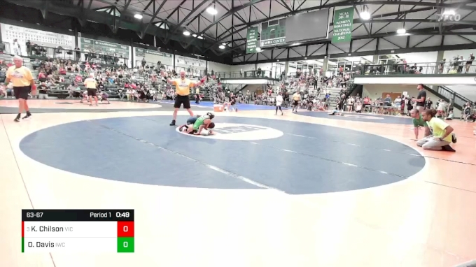 63-67 lbs Quarterfinal - Kade Chilson, VICTORY vs Oakley Davis, Iguana ...