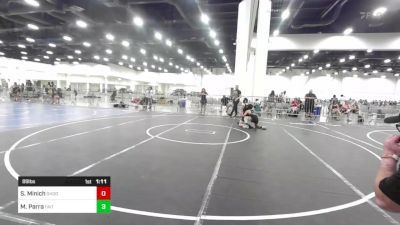 89 lbs Final - Samuel Minich, Shootbox WC vs Maximus Parra, Faito Wc