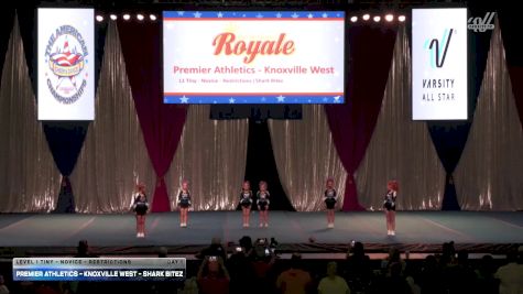 Premier Athletics - Knoxville West - Shark Bitez [2026 L1 Tiny - Novice - Restrictions Day 1] 2026 The American Royale Sevierville Nationals