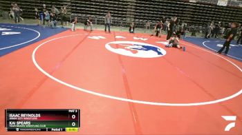 78 lbs Cons. Semi - Kai Spears, Team Braves Wrestling Club vs Isaac Reynolds, Windy City Wrestlers