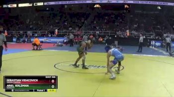 I-126 lbs Cons. Round 2 - Sebastian Vidacovich, Valley Central vs Ariel Waldman, Hewlett