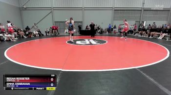 135 lbs Placement Matches (8 Team) - Regan Rosseter, Nebraska vs Emma Hanrahan, Ohio Red