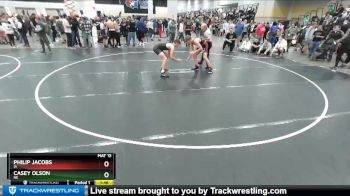 152 lbs Champ. Round 1 - Philip Jacobs, IA vs Casey Olson, NE