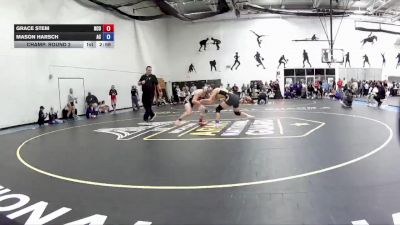 138A Champ. Round 2 - Grace Stem, North Central University vs Mason Harsch, Adrian College