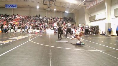 43-46 lbs Rr Rnd 4 - Barrett Smith, Owasso Takedown Club vs Stetson Manuel, Newkirk Takedown Club