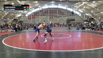 184 lbs 3rd Place Match - Ky`ell Roper, Johnson & Wales (RI) vs Gabe Monroe, Coast Guard