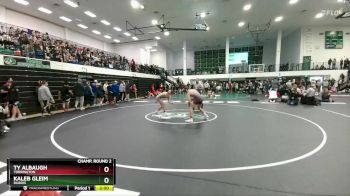 138 lbs Champ. Round 2 - Ty Albaugh, Torrington vs Kaleb Gleim, Dubois