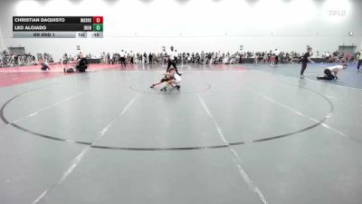 56 lbs Rr Rnd 1 - Christian DaQuisto, Mat Assassins Black - EL vs Leo Alojado, Iron Horse - EL