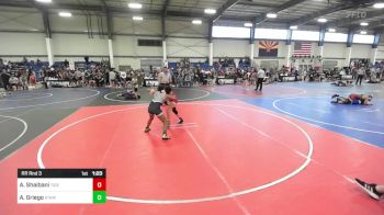 109 lbs Rr Rnd 3 - Alexandria Shaibani, Tiger Style WC vs Angel Griego, Stampede WC