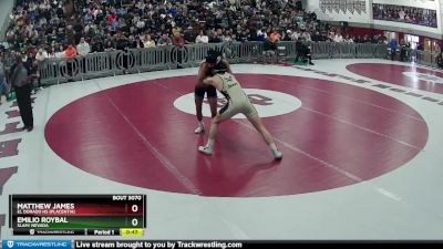 144 lbs Cons. Semi - Emilio Roybal, SLAM! NEVADA vs Matthew James, El Dorado HS (Placentia)