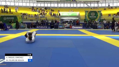 AUGUSTIN MIGUEL GIMENEZ vs MATEUS FELIPE DE SOUZA PORTO 2023 Brasileiro Jiu-Jitsu IBJJF